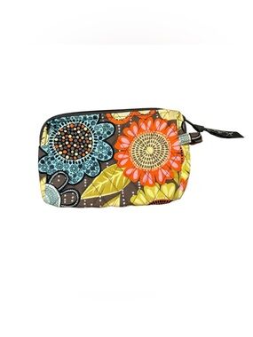 Vera Bradley Floral Quilted Wristlet Pouch - Multicolor